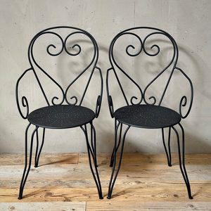 Products: French Iron Garden Chairs (Pair)