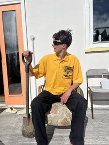 Products: Yellow Polo Shirt - Barbarian