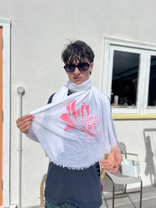 Products: White Scarf - Barbarian