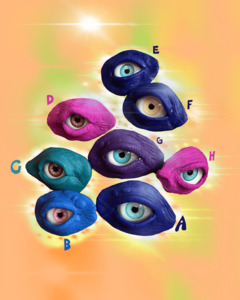 Products: ‘Eye see you’ Badges - Barbarian