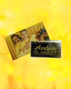 Products: Soft 'N' Hard Asshole Blanket Label - Barbarian