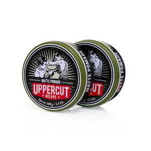 Styling: Uppercut Deluxe Matte Pomade TWIN PACK SAVE $7