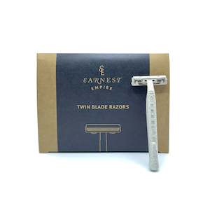 Razors & Razor Blades: Earnest Empire Twin-Blade Eco-Friendly Disposable Razors x 50