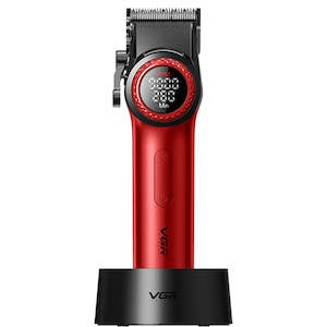 Hair Clippers & Trimmers: Voyager Premium Professional Hair Clipper (Red)