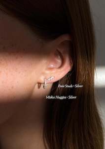 Miska Huggies - Silver