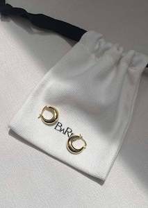 Summer Collection 22 Drop I: Madison Hoops - Gold