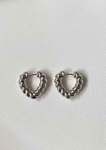 Spring Summer 23 Collection: Rita Hoops - Silver