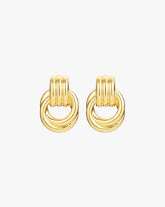 Earrings: Jacquie Earrings Mini - Gold