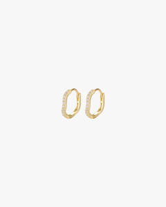 Earrings: Ori Huggies - Gold