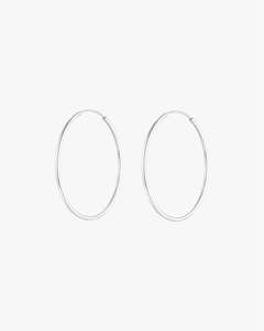 Flynn Hoops - Silver