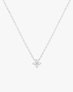 Felicia Necklace Single - Silver