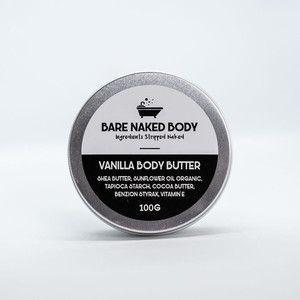 VANILLA BODY BUTTER Bare Naked Soap