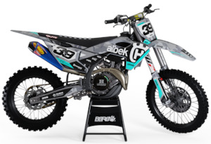 Hawk HUSQVARNA - Graphics Kit (Teal)