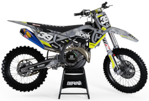 Hawk HUSQVARNA - Graphics Kit (Yellow)