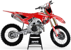 Frontpage: Proworks HONDA - Graphics Kit (Red-Black)