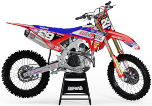 TLD HONDA - Graphics Kit