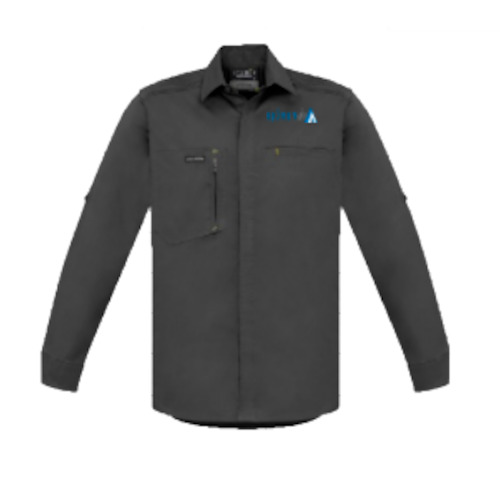 Products: Mens long sleeves streetworx shirt Charcoal