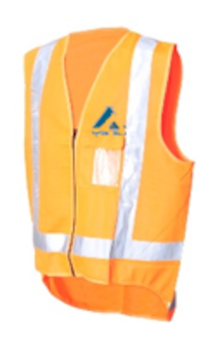 Products: Day Night Hi Vis Drop Tail vest Orange