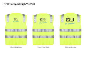 KPH Transport Hi Vis Vest Lime