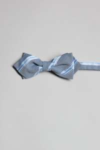 Mens Accessories: Parisian Stripe Bow Tie