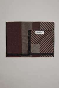 Mens Scarves Gloves: Alpha Check Scarf