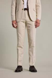 William Texture Linen Pant