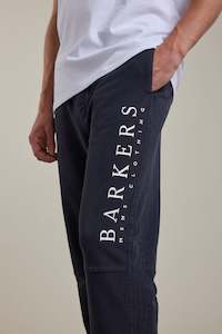 Barkers Track Pants: Organic Classic Print Track Pant