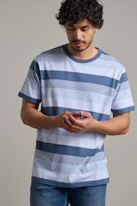 Mens Tees: Fitzroy Stripe Tee