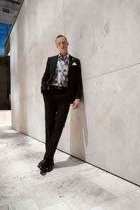 Mens White Shirts: Apothecary AOP Business Shirt