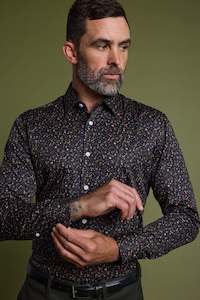 Mens Dress Shirts: Marywood AOP Business Shirt