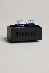 Blue Stripe Cufflink