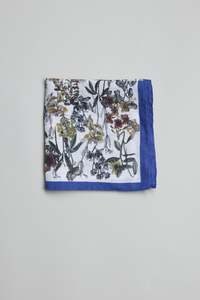 Pocket Squares: Parisian Wild Flower Linen PS