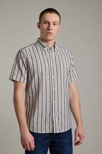 Mens Shirts: Jackson Texture Stripe Shirt