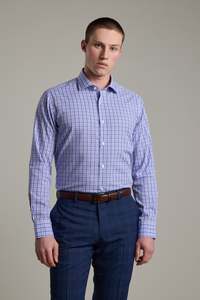Denton Check Business Shirt