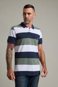 Regent Pique Stripe Polo
