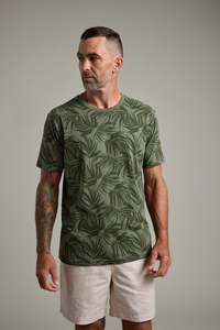 Palm Leaves Print Tee
