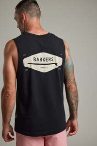 Barkers Supply Co Print Singlet