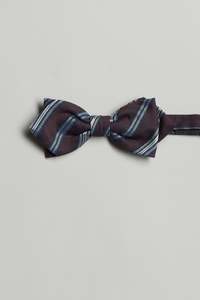Parisian Stripe Bow Tie