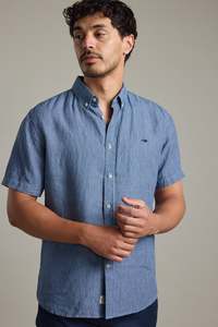 Best Sellers: Gentry Striped Linen Shirt