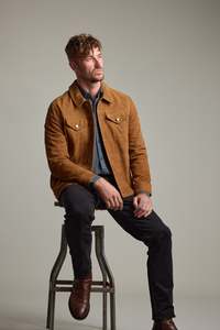 Jackson Suede Trucker