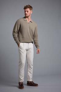 Terrace Long Sleeve Knit Polo