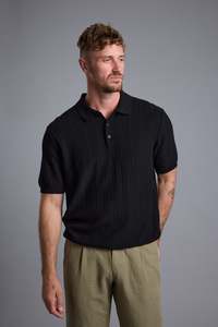Seaside Knitted Polo