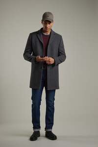 Mens Jackets Coats: Saxon Wool Coat