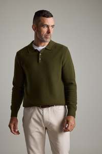 Ainsley Woollen Long Sleeve Polo