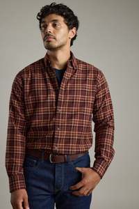 Mens Shirts: Crockett Check Shirt