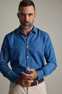 Best Sellers: Wyatt Denim Business Shirt