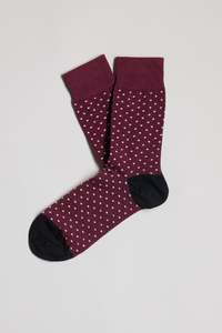 Gentleman’s Dot Sock