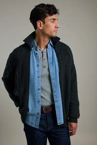 Mens Knitwear: Ashridge Zip Cardi