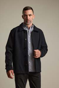 Mens Knitwear: Arrow Woollen Jacket