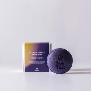 BLONDES HAVE MORE FUN Nourishing Shampoo Bar for Blonde & Silver Hair